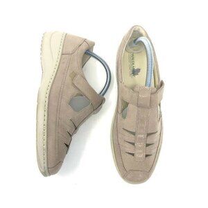 Waldläufer Kya 8 Wide K Leather Mary Jane Shoes